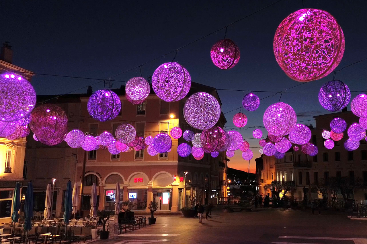 Place Coullet, Saint-Raphaël. Frankreich