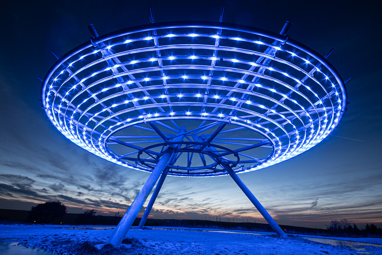 Escultura Halo. REINO UNIDO.