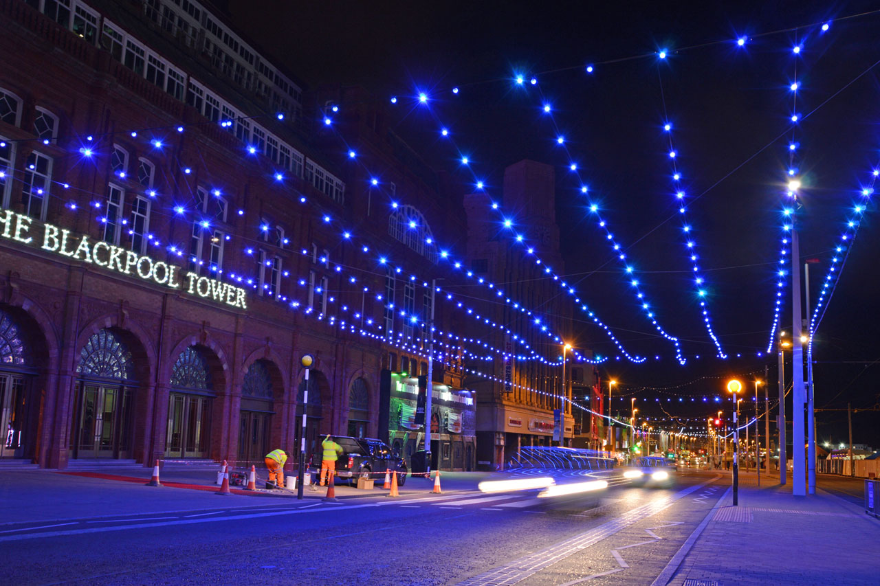 Promenade de Blackpool