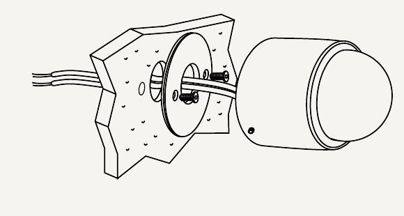 Figure 2 — fix back plate to surface